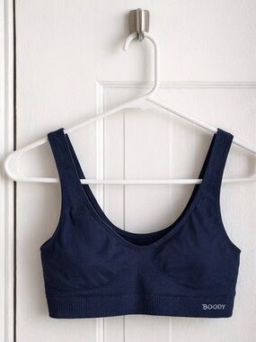 BOODY Navy Seamless Scoop Sports Bra - Everyday Comfort